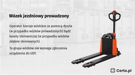 Infografika przedstawiająca schemat uzyskiwania uprawnień UDT na wózek widłowy