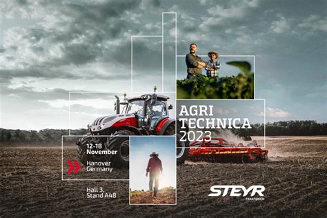 Steyr ciągnik na targach Agritechnica