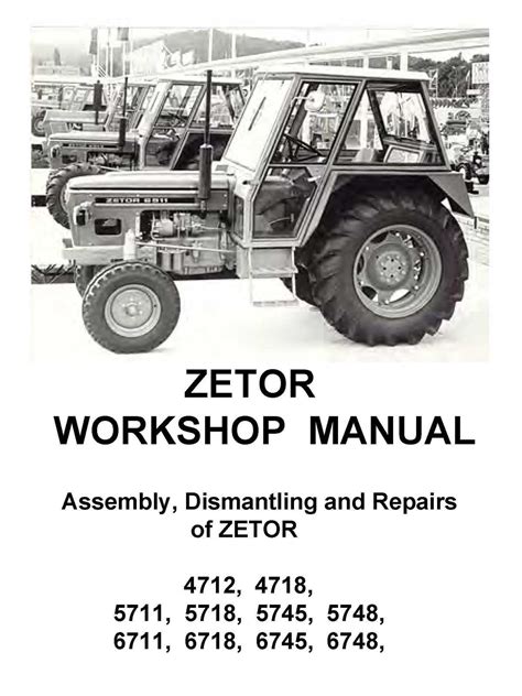 Various Zetor tractor spare parts, close-up