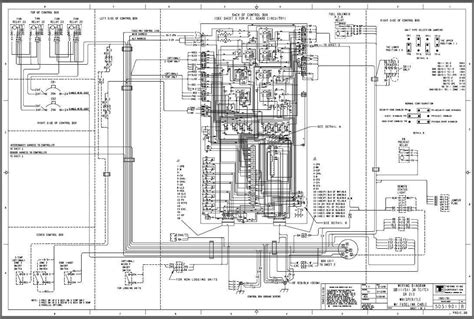 Wiring diagram or electrical system schematic for a compact tractor