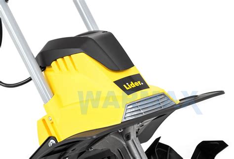 zdjęcie glebogryzarki elektrycznej Handy WEG1000 w zbliżeniu, ukazujące jej konstrukcję