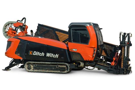 Rozwiertak Ditch Witch w akcji