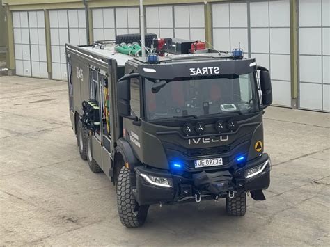 Iveco T-Way jako wojskowy wóz strażacki dla Wojska Polskiego