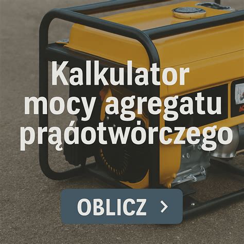Tematyczne zdjęcie agregatu prądotwórczego JCB w akcji, np. na tle domu lub warsztatu