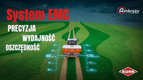 Infografika: Zasada działania systemu EMC w rozsiewaczach Rauch