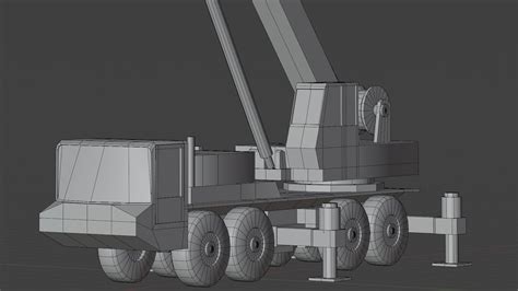 Photo of HYDROS T-632 mobile crane during tests