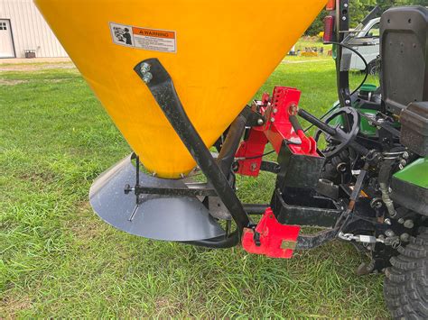 Thematic photo of a funnel spreader in a field