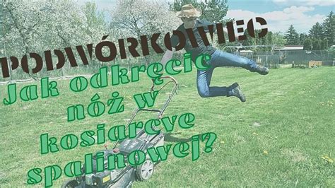Ilustracja: Proces wyważania noża kosiarki po naostrzeniu