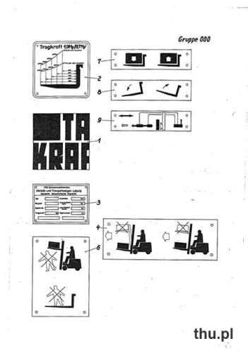 katalog części równiarki Baukema