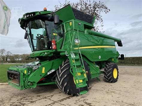 Schemat budowy układu młócącego i separacji John Deere T670