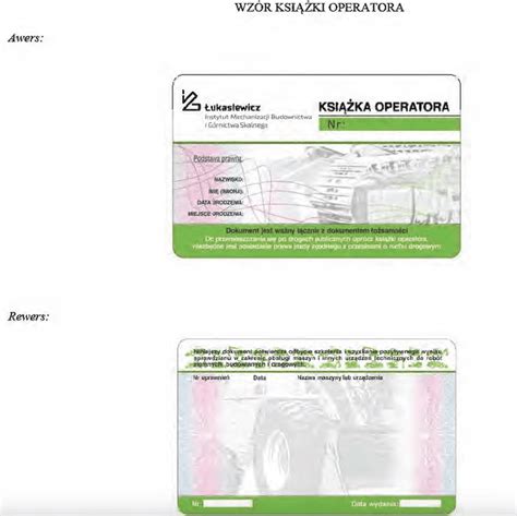 Certyfikat uprawnień operatora koparko-ładowarki