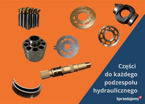 Zestawienie części do naprawy pompy hydraulicznej