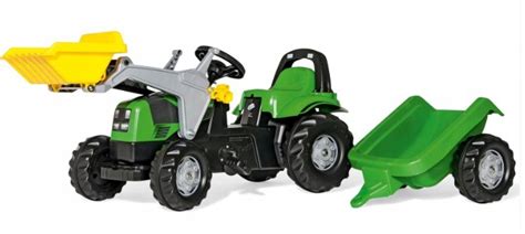 Rolly Toys Deutz traktor z przyczepą i ładowaczem