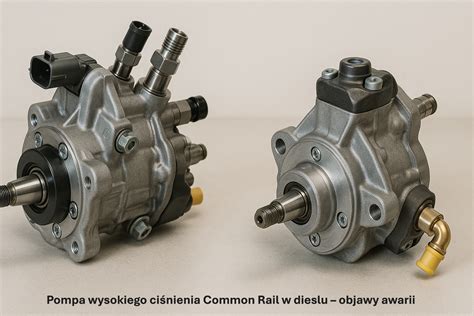 Infografika przedstawiająca objawy niskiego i wysokiego ciśnienia hydraulicznego w maszynie