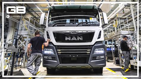 The historical evolution of MAN's truck manufacturing from early models to modern heavy-duty vehicles, focusing on engineering milestones.