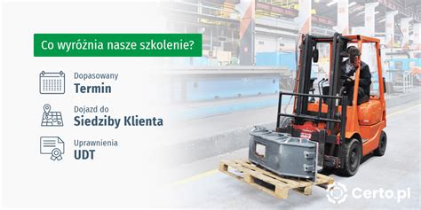 Infografika przedstawiająca korzyści ze szkolenia operatorów wózków widłowych