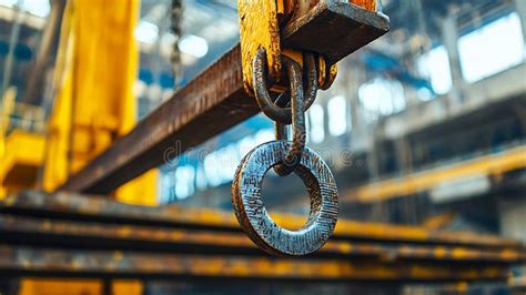 Thematic photo of a workshop crane in an industrial setting