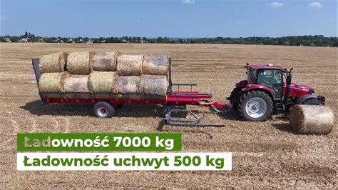Zastosowania ładowacza czołowego Sonarol w gospodarstwie rolnym (załadunek, rozładunek, transport)