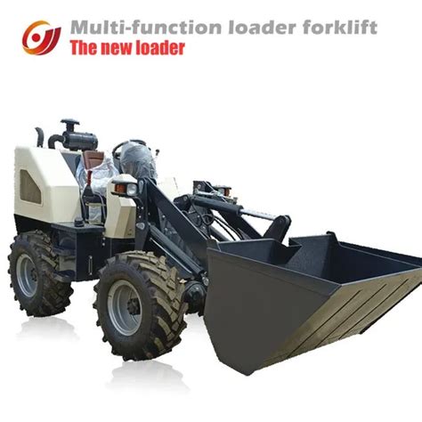 Photo summary of a mini loader field test with various tasks