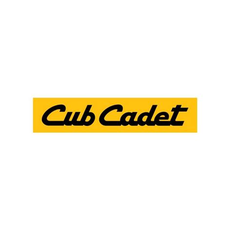 Thematyczne zdjęcie logo Cub Cadet i różnorodnych urządzeń ogrodniczych