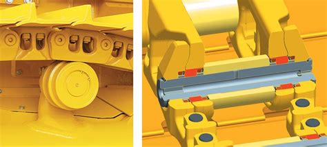 schemat podwozia Komatsu PLUS