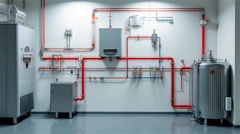 Schemat działania zaawansowanego systemu monitorowania ciśnienia w instalacji CO
