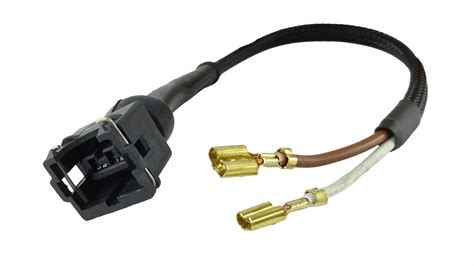 Zdjęcie cewki elektrozaworu JCB z kwadratowym gniazdem na 2 piny