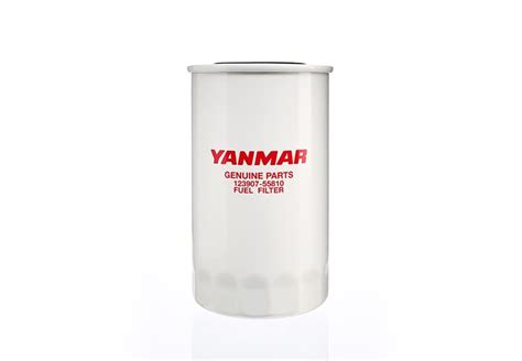 Photo of various filters (oil, fuel, air) for a Yanmar engine