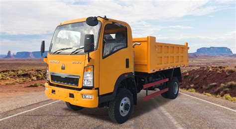 Thematic photo of a light commercial tipper truck (3.5t) at a construction site or delivering materials.