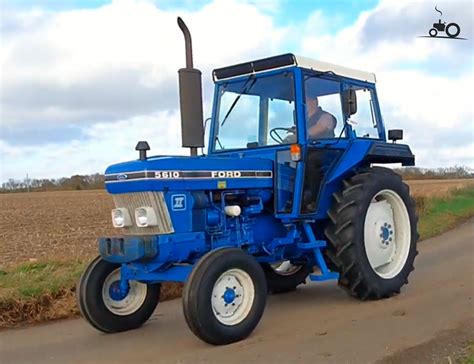 Thematic photo of a Ford 5610 tractor working in a field