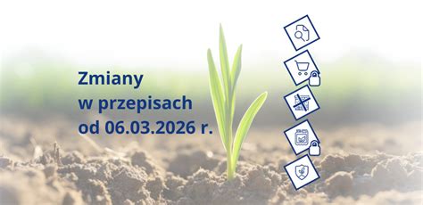 infografika przedstawiająca zmiany w przepisach dotyczących zakupu środków ochrony roślin od 2026 roku