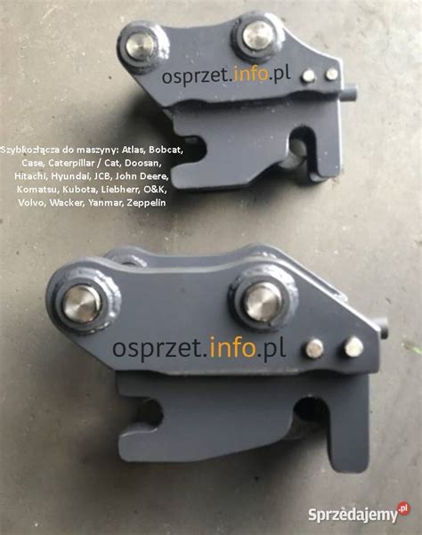 różne rodzaje osprzętu do koparki Bobcat (schemat)