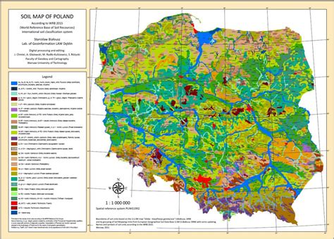 mapa gleb Polski ze wskazaniem Mad Nadodrzańskich