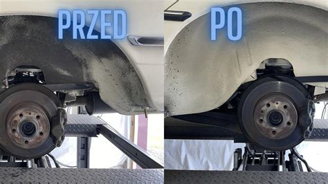 Czyszczenie kosiarki podwozia szczotką