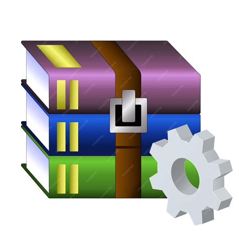 Ikona plików .zip i .rar oraz przykładowe oprogramowanie do archiwizacji