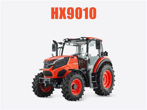 Zdjęcie ciągnika Kioti HX9010 na targach Agrotech
