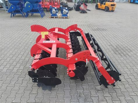 Brona talerzowa kompaktowa 1.8m w pracy