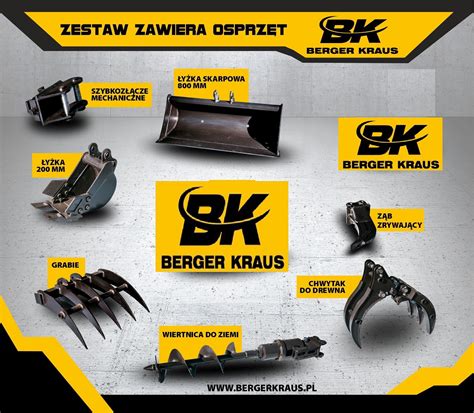 Wielofunkcyjny osprzęt do koparek Caterpillar: szybkozłącze i łyżki