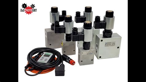 zdjęcie elektrozaworu hydraulicznego z widocznym bolczykiem