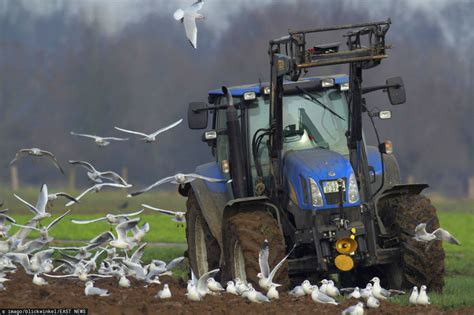 Zdjęcie ciągnika Iseki w trakcie prac polowych