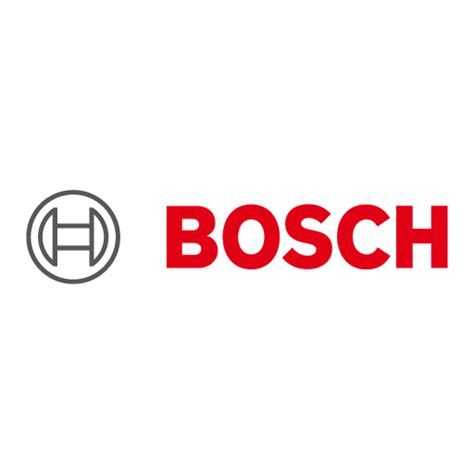 The Bosch logo with a focus on quality and reliability