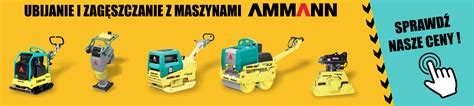 Zestawienie różnych typów maszyn budowlanych Ammann (zagęszczarki, walce, betoniarnie)
