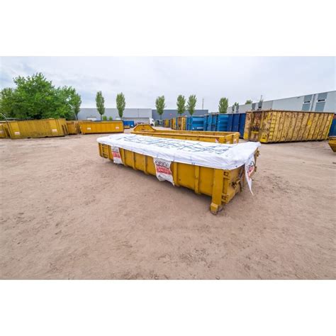 Photo of a big bag container for rubble
