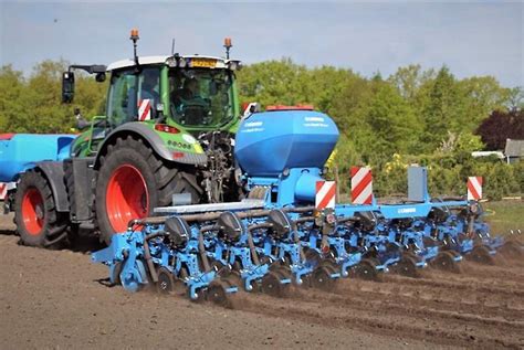 Schemat budowy redlicy siewnej Lemken Azurit z systemem DeltaRow