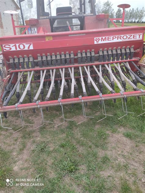 Komputer sterujący siewnikiem Meprozet S107 do tworzenia ścieżek technologicznych