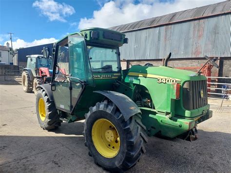 fotografia ładowarki John Deere 3400 w województwie lubuskim