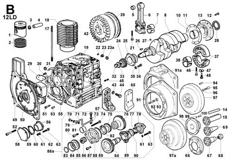 Lombardini engine diagram