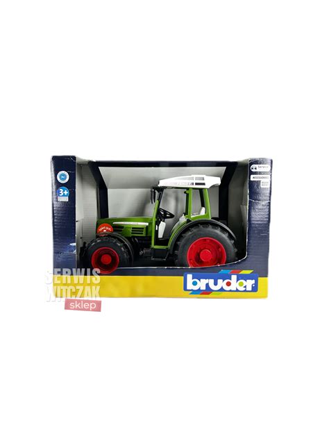 Zabawkowy ciągnik Fendt marki Bruder w skali 1:16
