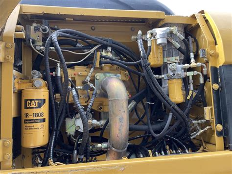 Photo of a hydraulic pump in an excavator
