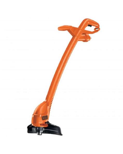 Zdjęcie podkaszarki Black+Decker GL360 w użyciu, podkreślające jej lekkość i ergonomię